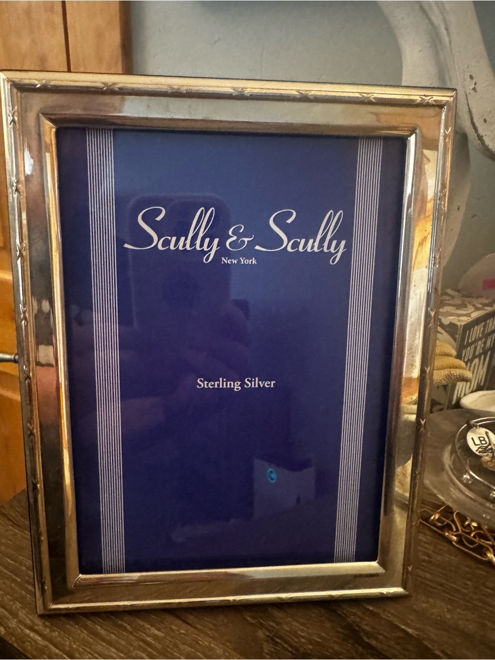 Scully & Scully Polished Silver Picture Frame